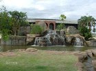 Cascata - ao fundo, Palácio Araguaia - Palmas-TO